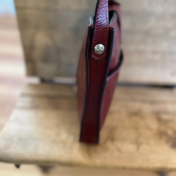 NWT Patricia Nash Italian Leather Venezia Pouch Renaissance Coin Crossbody Bag - Picture 5 of 13